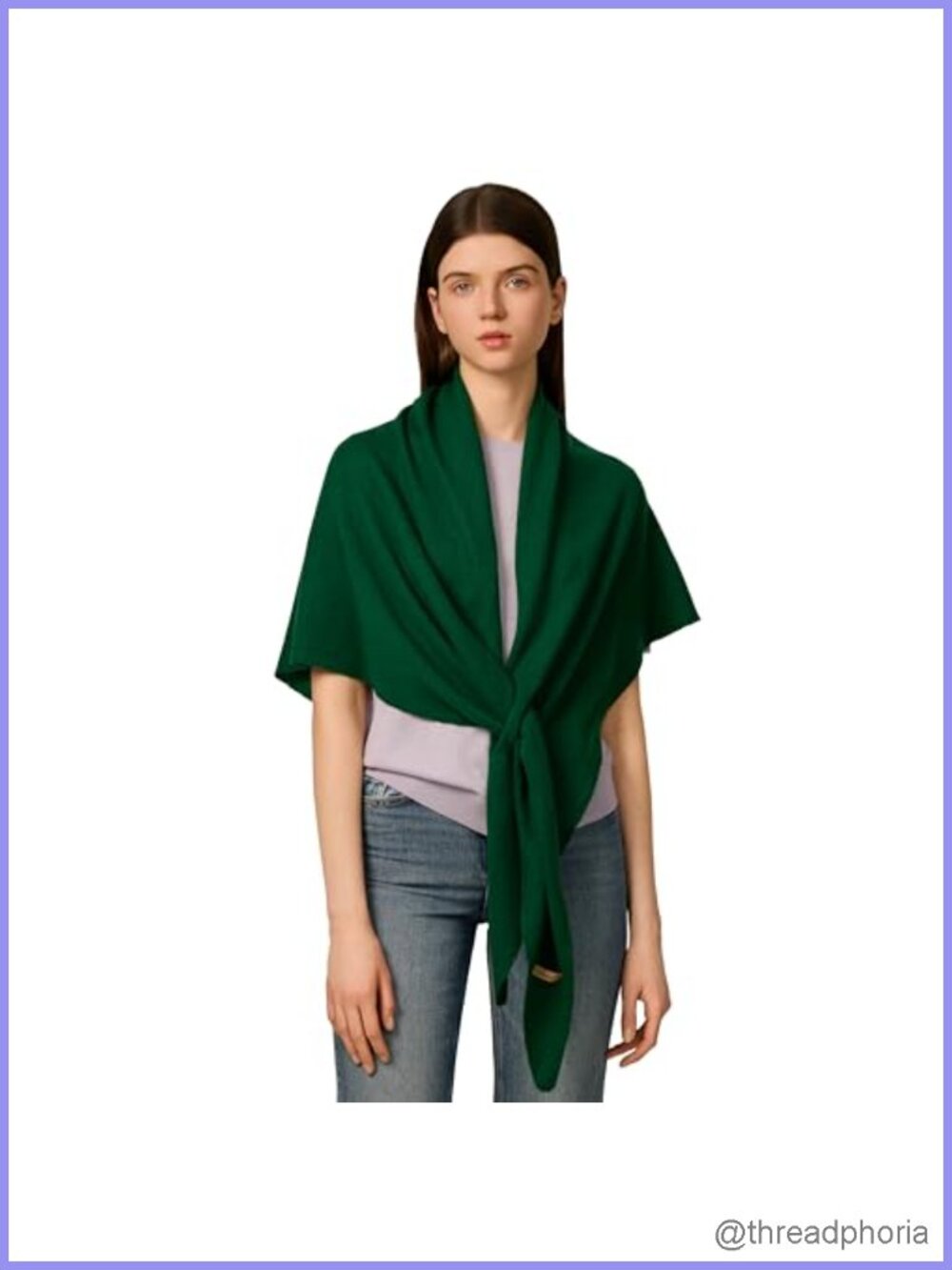Cashmere Wool Blend Shawl Wraps for Women Triangle Scarf Oversized Pashmina